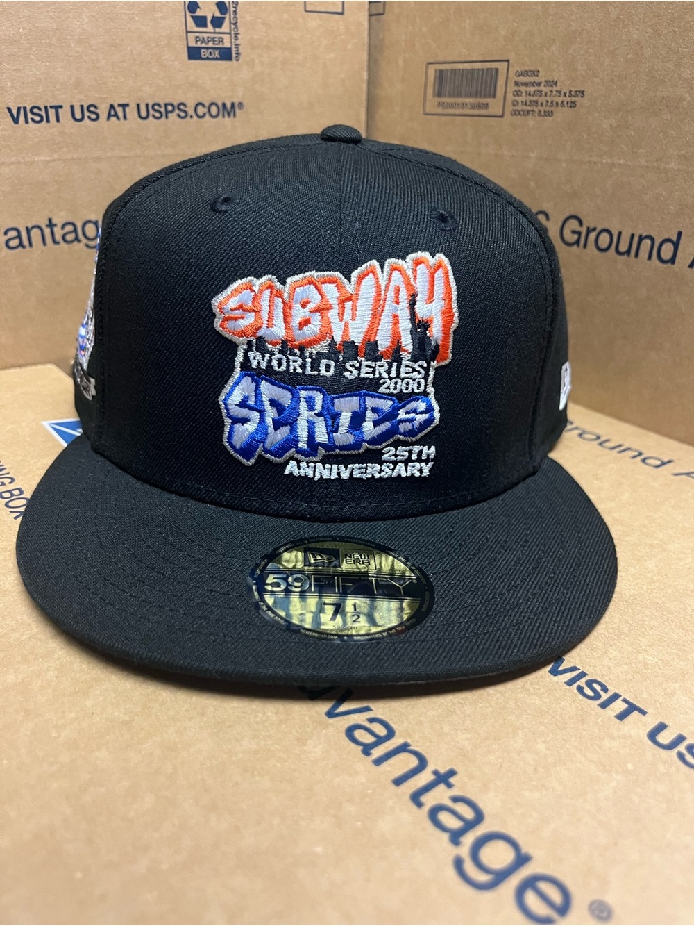 NEW ERA SUBWAY SERIES 25TH ANNIVERSARY BLACK PRIME EDITION 59FIFTY FITTED